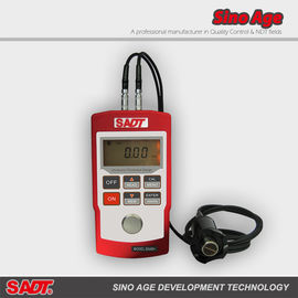 Portable wall thickness gauge SA40+ with normal and multiple echo(MEC)  mode in red or black color